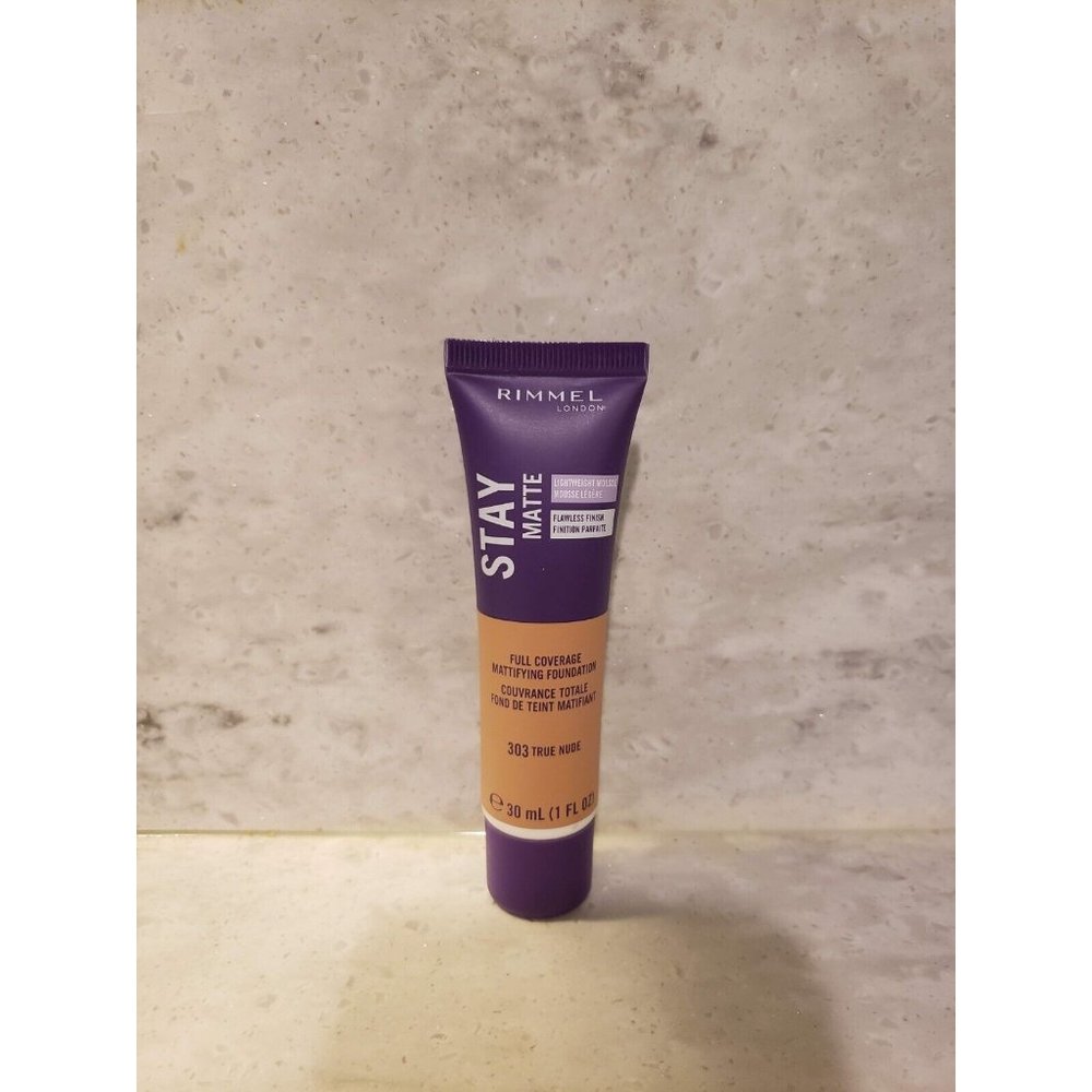 Rimmel London Stay Matte Liquid Mousse Foundation 303 True Nude 1 oz